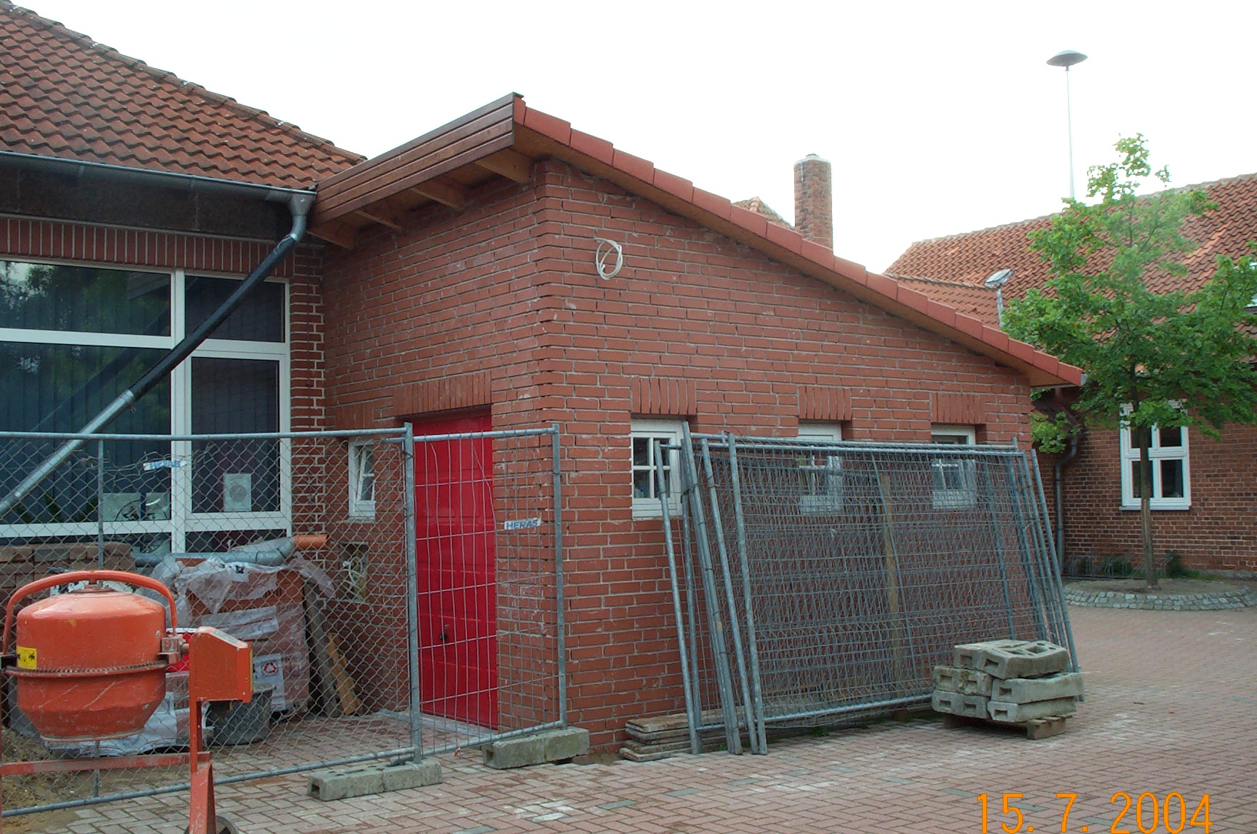 Anbau Gerätehaus
