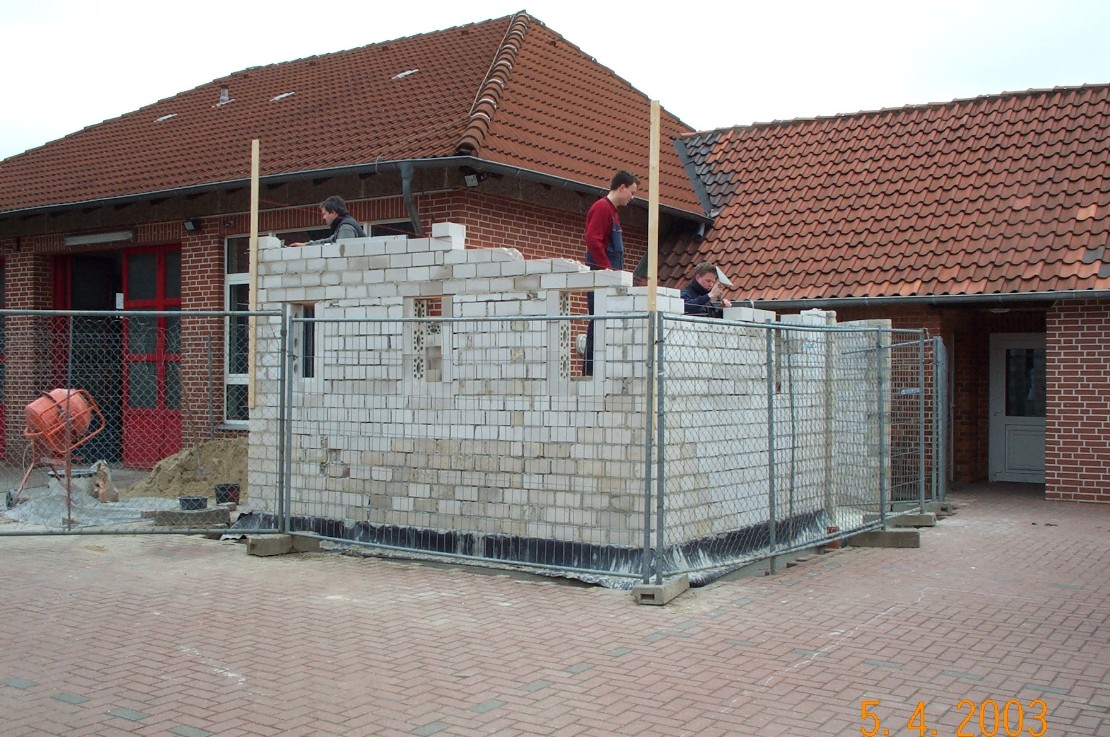 Anbau Gerätehaus